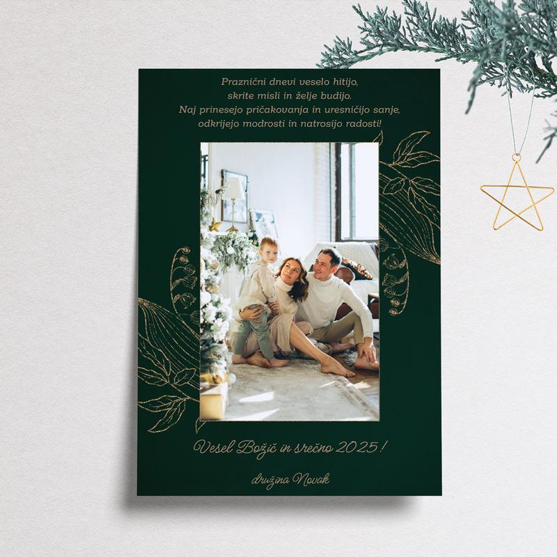 E-christmas card with photo - Merry E-christmas card with photo - Merry
