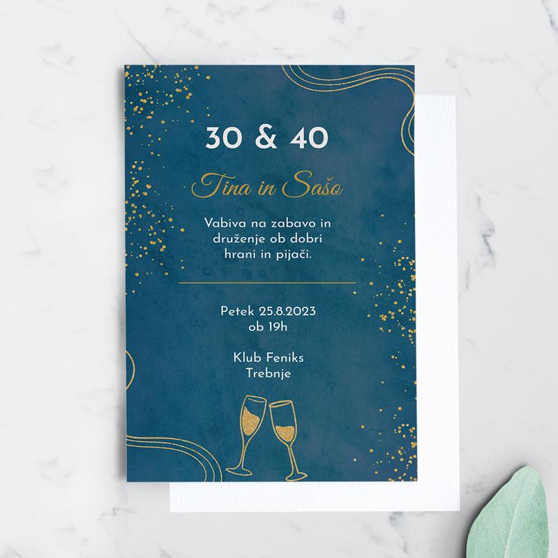 E-invite for birthday - For two